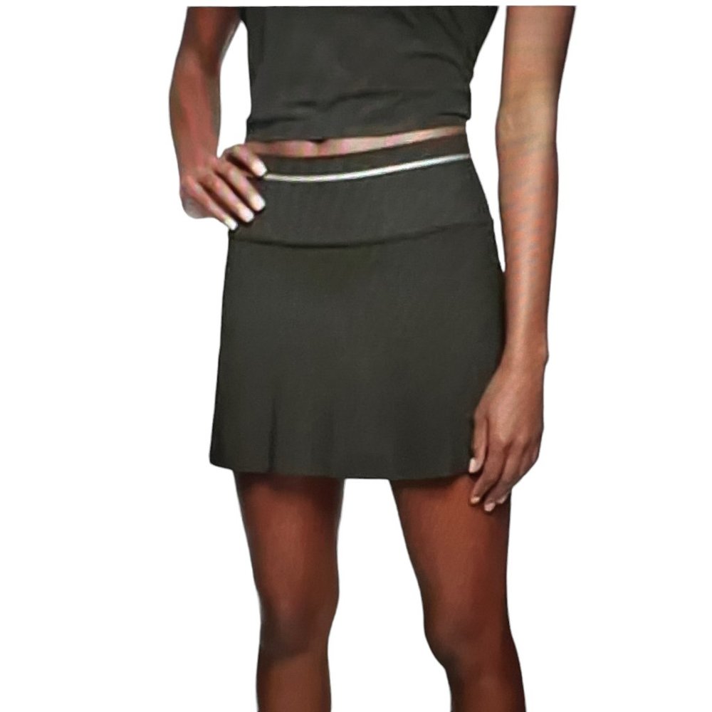 Like new ATHLETA Black Pickleball Athletic Tennis Skirt 291780 Size Small